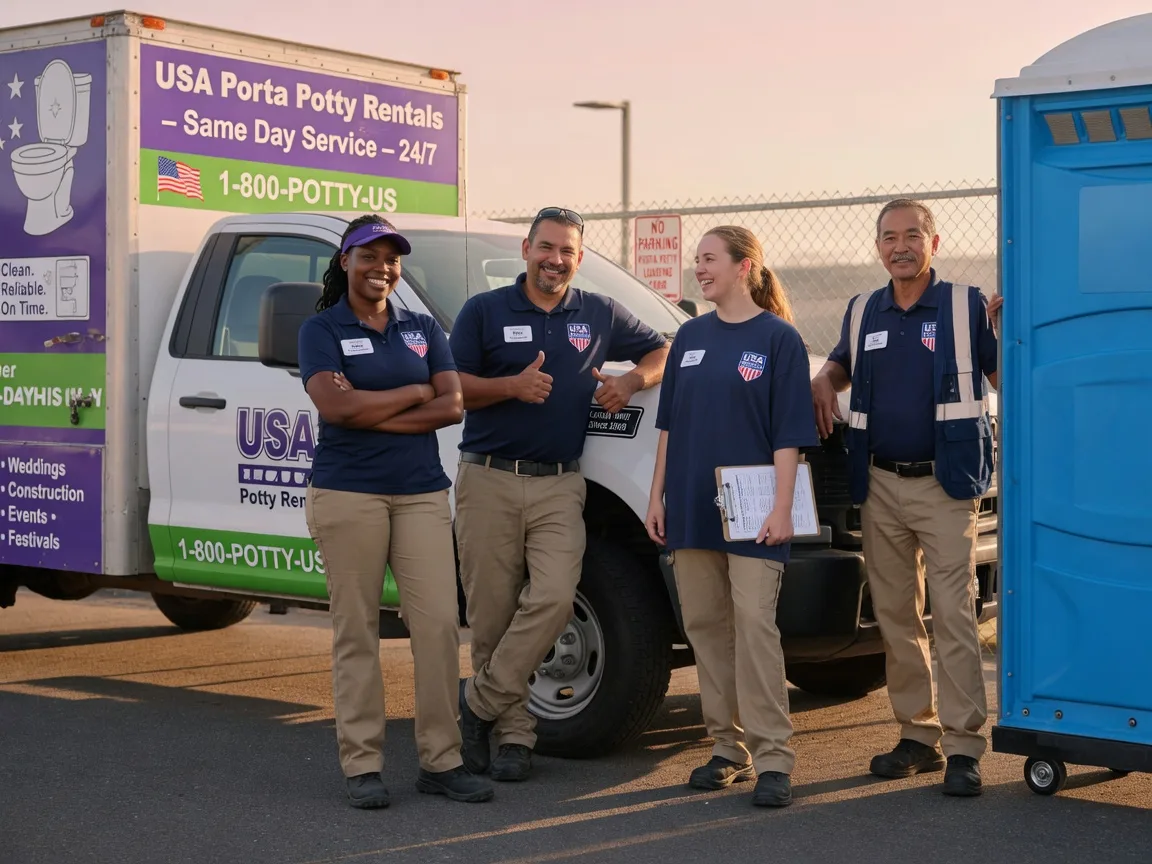 Porta Potty Rental company in Bryan, OH