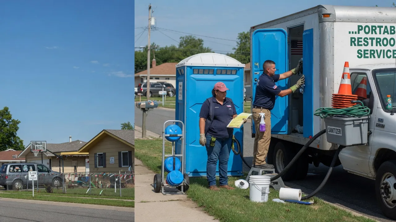 Portable Toilet Rental in Bryan, OH near me